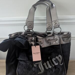 Juicy Couture Black and Metallic daydreamer